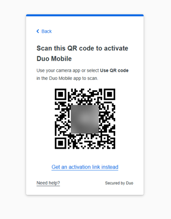 Image of scan qr code